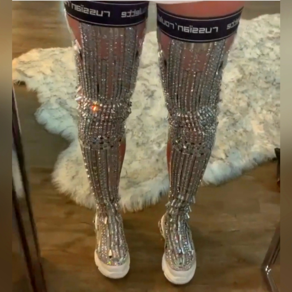 Custom made sneaker boots